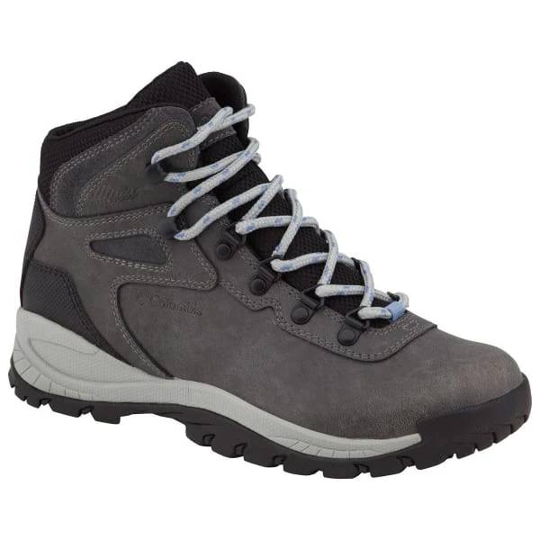 COLUMBIA Women's Newton Ridge Plus Hiking Boots, Quarry/Cool Wave 3 COLUMBIA Women's Newton Ridge Plus Hiking Boots, Quarry/Cool Wave