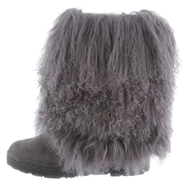 BEARPAW Women's Boetis II Boots, Charcoal 5 BEARPAW Women's Boetis II Boots, Charcoal - Image 3