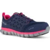 REEBOK WORK Women's Sublite Cushion Work Alloy Toe Athletic Oxford Sneakers, Navy/Pink 2 REEBOK WORK Women's Sublite Cushion Work Alloy Toe Athletic Oxford Sneakers, Navy/Pink -Women Activewear 2047777 402 main