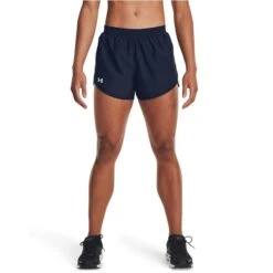 UNDER ARMOUR Women's UA Fly-By 2.0 Shorts 11 UNDER ARMOUR Women's UA Fly-By 2.0 Shorts -Women Activewear 2065331 403 alt2