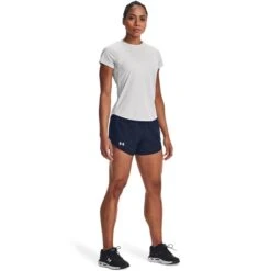 UNDER ARMOUR Women's UA Fly-By 2.0 Shorts 15 UNDER ARMOUR Women's UA Fly-By 2.0 Shorts -Women Activewear 2065331 403 alt6