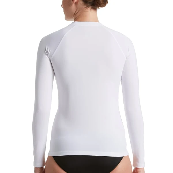 NIKE Women's Long-Sleeve Hydroguard Top 4 NIKE Women's Long-Sleeve Hydroguard Top - Image 2