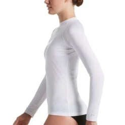 NIKE Women's Long-Sleeve Hydroguard Top 7 NIKE Women's Long-Sleeve Hydroguard Top -Women Activewear 2065421 101 alt2
