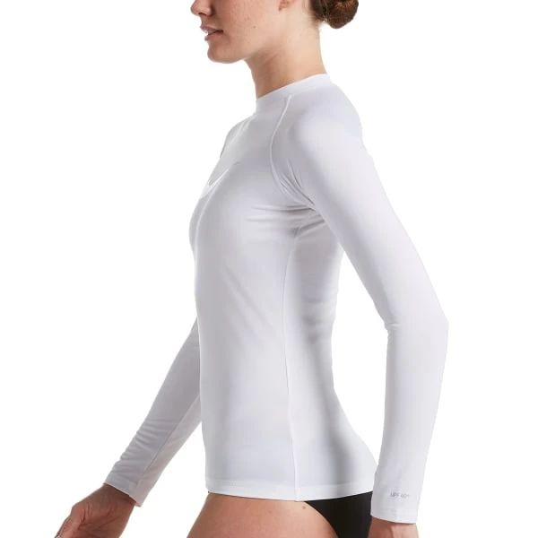 NIKE Women's Long-Sleeve Hydroguard Top 5 NIKE Women's Long-Sleeve Hydroguard Top - Image 3