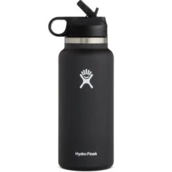 HYDRO FLASK 32oz. Wide Mouth Bottle With Straw Lid