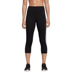 ADIDAS Women's Design 2 Move 3/4-Length Tights -Women Activewear 2068591 001 alt2