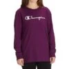 CHAMPION Women's The Boyfriend Long-Sleeve Tee
