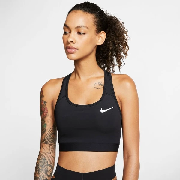 NIKE Women's Medium-Support Non-Padded Dri-FIT Sports Bra 5 NIKE Women's Medium-Support Non-Padded Dri-FIT Sports Bra - Image 3