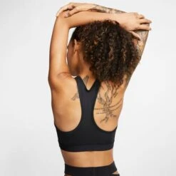NIKE Women's Medium-Support Non-Padded Dri-FIT Sports Bra 12 NIKE Women's Medium-Support Non-Padded Dri-FIT Sports Bra -Women Activewear 2072471 001 alt3