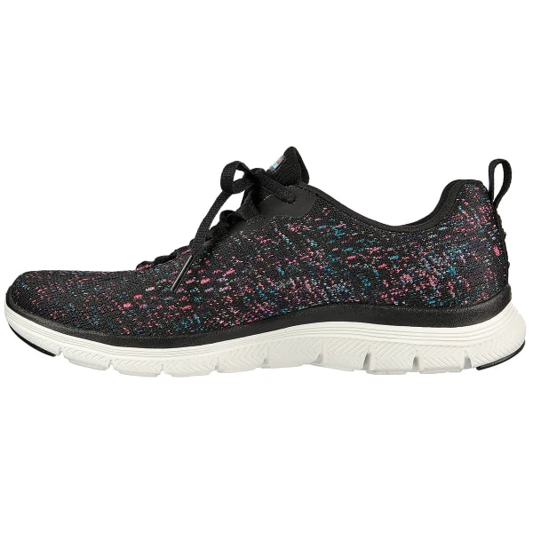 SKECHERS Women's Flex Appeal 4.0 - Vivid Spirit Sneaker 5 SKECHERS Women's Flex Appeal 4.0 - Vivid Spirit Sneaker - Image 3