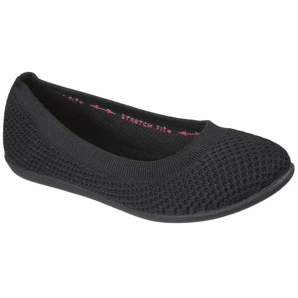 SKECHERS Women's Cleo Sport - What A Move Flat 3 SKECHERS Women's Cleo Sport - What A Move Flat