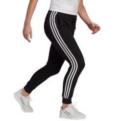 ADIDAS Women's Essential 3-Stripe Pants -Women Activewear 2074490 001 alt3