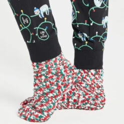 LIFE IS GOOD Women's Chillin' Sloth Snuggle Up Sleep Joggers -Women Activewear 2075281 001 alt4