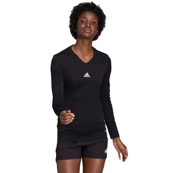 ADIDAS Women's Team Base Long Sleeve Soccer Tee 4 ADIDAS Women's Team Base Long Sleeve Soccer Tee - Image 2