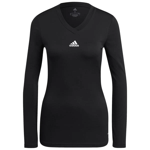 ADIDAS Women's Team Base Long Sleeve Soccer Tee 3 ADIDAS Women's Team Base Long Sleeve Soccer Tee