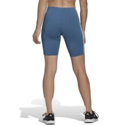 ADIDAS Women's Essentials 3-Stripe Bike Shorts 10 ADIDAS Women's Essentials 3-Stripe Bike Shorts -Women Activewear 2076797 430 alt2