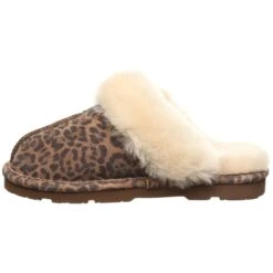 BEARPAW Women's Loki Exotic Leopard Slip On -Women Activewear 2077595 901 alt2
