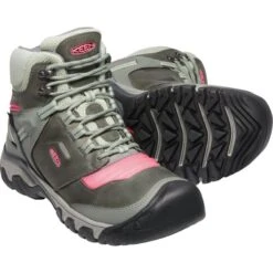 KEEN Women's Ridge Flex Waterproof Hiking Boots -Women Activewear 2077729 004 alt4