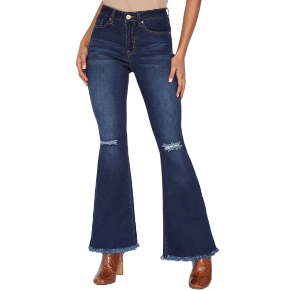 Y.M.I. Juniors' High-Rise Super Flare Jean 3 Y.M.I. Juniors' High-Rise Super Flare Jean