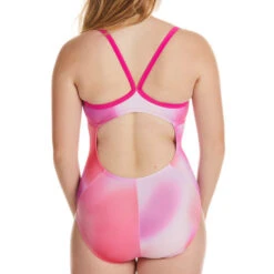 NIKE Women's Spectrum Raceback One Piece Swimsuit -Women Activewear 2078986 607 alt1