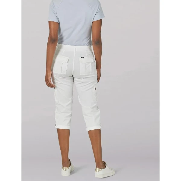 LEE Women's Flex-To-Go Relaxed Fit Cargo Capri 4 LEE Women's Flex-To-Go Relaxed Fit Cargo Capri - Image 2