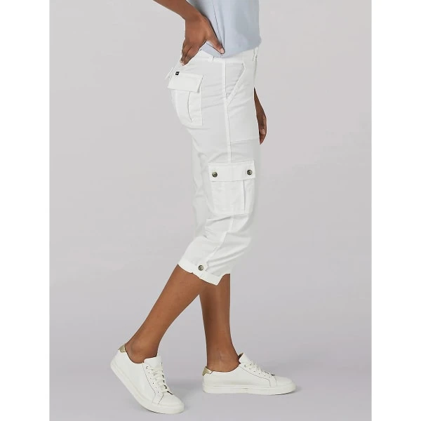 LEE Women's Flex-To-Go Relaxed Fit Cargo Capri 5 LEE Women's Flex-To-Go Relaxed Fit Cargo Capri - Image 3