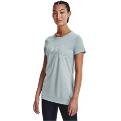 UNDER ARMOUR Women's Tech Short-Sleeve Crew Neck Tee -Women Activewear 2079271 401 alt2