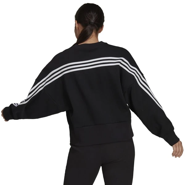 ADIDAS Women's Future Icons 3-Stripes Sweatshirt 5 ADIDAS Women's Future Icons 3-Stripes Sweatshirt - Image 3