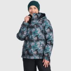 OUTDOOR RESEARCH Women's Snowcrew Reveler Jacket -Women Activewear 2082316 502 alt2