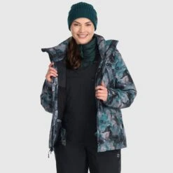OUTDOOR RESEARCH Women's Snowcrew Reveler Jacket -Women Activewear 2082316 502 alt5