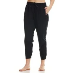 SPYDER Women's Stretch Woven Jogger W/ Zip Pockets -Women Activewear 2082499 001 alt2