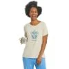 LIFE IS GOOD Women's Turtle Lightweight Sleep Tee -Women Activewear 2082676 102 main