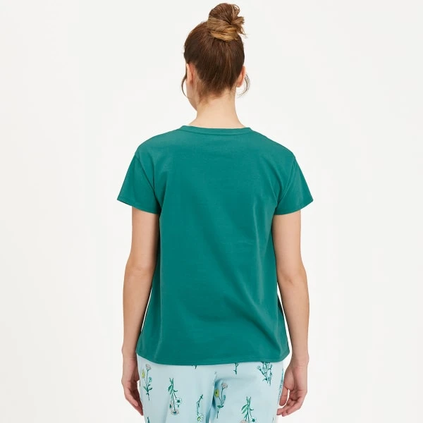 LIFE IS GOOD Women's Wildflowers Snuggle Up Relaxed Sleep Vee 4 LIFE IS GOOD Women's Wildflowers Snuggle Up Relaxed Sleep Vee - Image 2