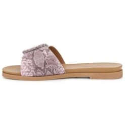 OLIVIA MILLER Women's Mia Buckle Slide Sandals -Women Activewear 2082920 607 alt2