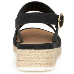 OLIVIA MILLER Women's Double-Strap Slingback Sandals -Women Activewear 2082925 001 alt4