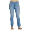 BLUE SPICE Juniors' High-Waisted Recycled Straight Jeans -Women Activewear 2083085 406 main
