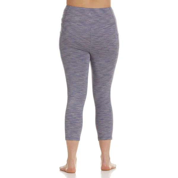 RBX Women's Double Peached Capri-Length Leggings W/ Pockets 4 RBX Women's Double Peached Capri-Length Leggings W/ Pockets - Image 2