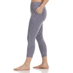 RBX Women's Double Peached Capri-Length Leggings W/ Pockets 7 RBX Women's Double Peached Capri-Length Leggings W/ Pockets -Women Activewear 2083494 402 alt2