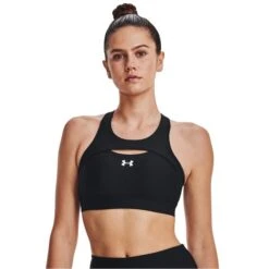 UNDER ARMOUR Women's Mid Crossback Harness Sports Bra 9 UNDER ARMOUR Women's Mid Crossback Harness Sports Bra -Women Activewear 2083776 001 alt2