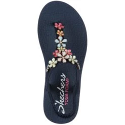 SKECHERS Women's Meditation - Glass Daisy Sandals 11 SKECHERS Women's Meditation - Glass Daisy Sandals -Women Activewear 2085346 402 alt3