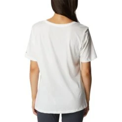 COLUMBIA Women's Bluebird Day Relaxed V-Neck Tee -Women Activewear 2085706 101 alt1