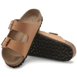 BIRKENSTOCK Women's Arizona Vegan Birkibuc Sandal, Narrow -Women Activewear 2085989 205 alt3