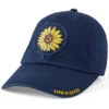 LIFE IS GOOD Women's Sunflower Tattered Chill Cap -Women Activewear 2086046 402 main