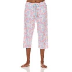 RENE ROFE Women's Beach Happy Capri PJ Sleep Set, 2 Piece -Women Activewear 2086816 430 alt2