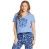 LIFE IS GOOD Women's Hummingbirds Mirror Snuggle Up Relaxed Sleep Vee -Women Activewear 2087638 405 main