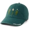 LIFE IS GOOD Women's Detailed Wildflowers Chill Cap