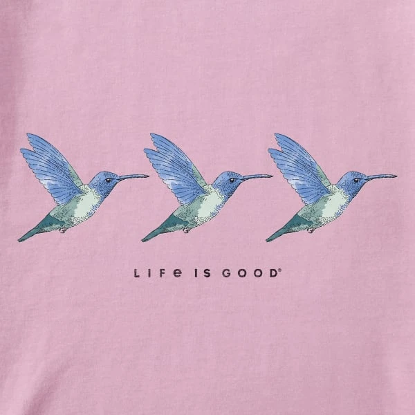 LIFE IS GOOD Women's Three Hummingbirds Crusher Vee 4 LIFE IS GOOD Women's Three Hummingbirds Crusher Vee - Image 2