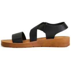WANTED Women's Amara Stretch Crossband Sandals -Women Activewear 2087798 001 alt2