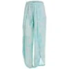 ANGIE Juniors' Tropical Print Tie Waist Wide Leg Pants -Women Activewear 2088984 407 main