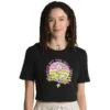 VANS Juniors' Resort Mix Cropped Short-Sleeve Tee -Women Activewear 2089356 001 main